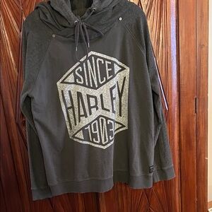 Harley-Davidson Charcoal Pullover with Logo